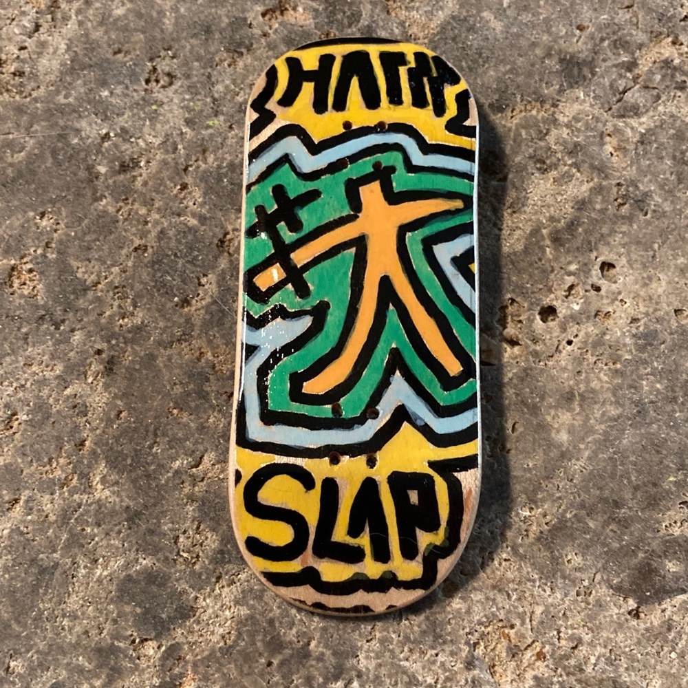 Colorful Graphic Fingerboard Deck